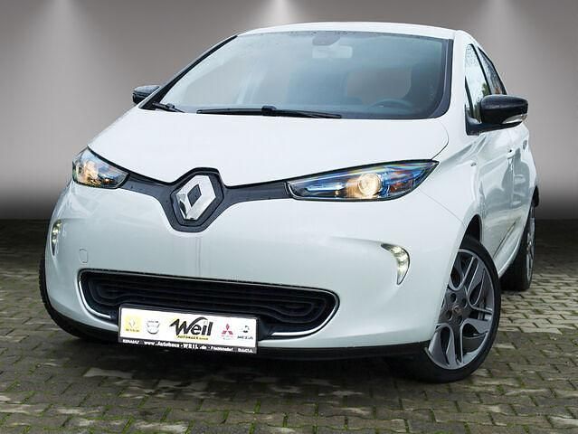 Gebraucht Renault Zoe Life 80 kW (109 PS) 2019 Weiß perlmuttweiß (weiß) metallic Kleinwagen