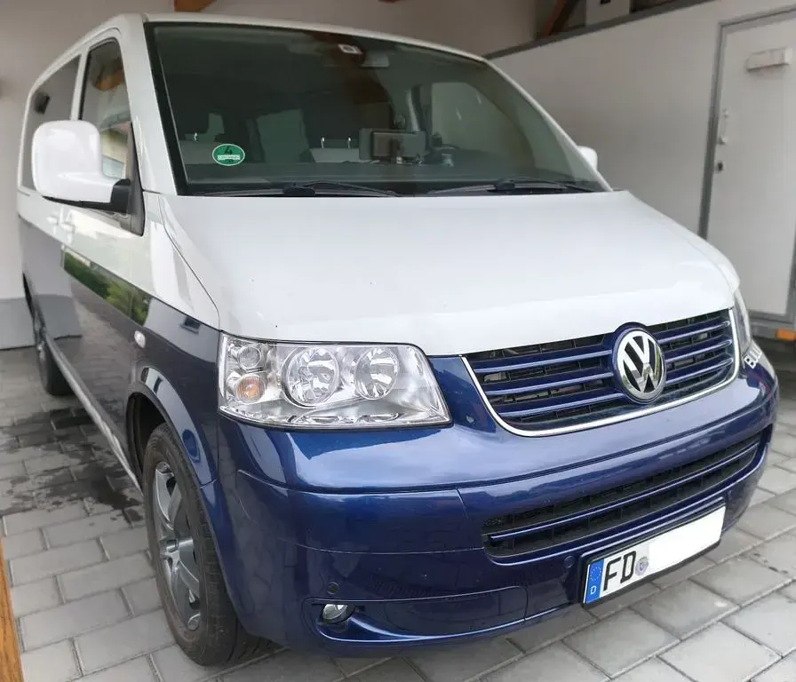 Gebraucht VW Multivan 131 PS (96 kW) 2008 Blau Van / Kleinbus