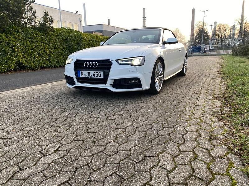 Gebraucht Audi A5 Cabriolet Ambiente 190 PS (139 kW) 2016 Weiß Cabrio