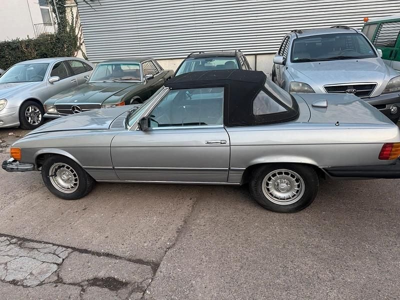 Silber Gebraucht 1977 Mercedes SL450 Cabrio | 5.550 € - Bild 1/4