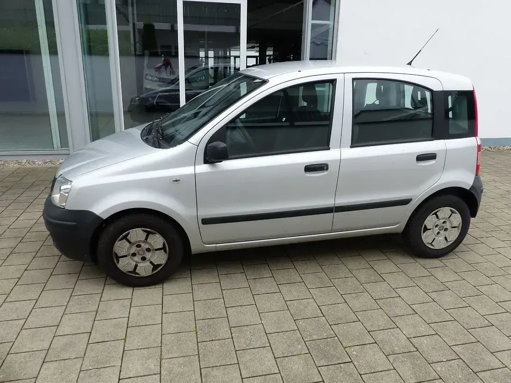 Gebraucht Fiat Panda Active 54 PS (39 kW) 2009 Silber Kleinwagen