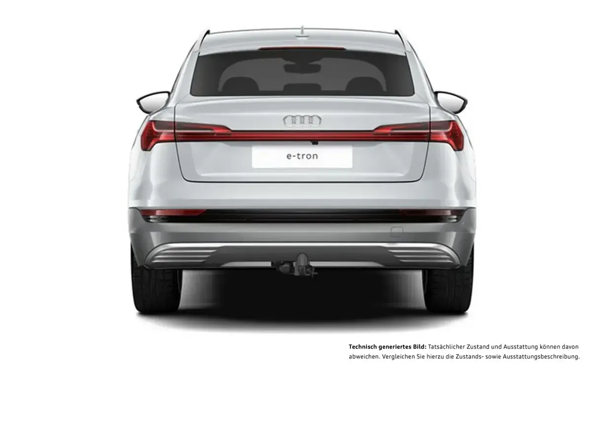 Gebraucht Audi e-tron Sportback S-Line 300 kW (408 PS) 2023 Weiß SUV
