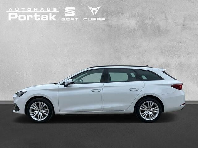 Gebraucht Seat Leon Style 110 PS (80 kW) 2024 Nevada weiß metallic Kombi