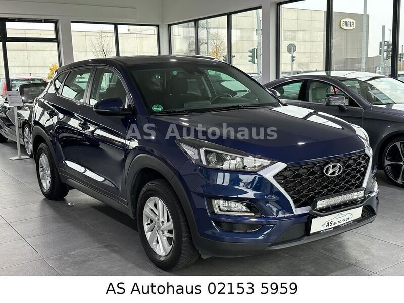 Blau Gebraucht 2019 Hyundai Tucson Select SUV | 16.850 € (Fairer Preis) - Bild 1/4