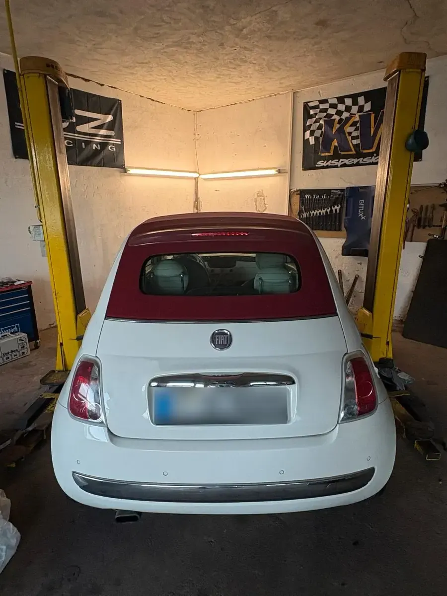 Gebraucht Fiat 500C 100 PS (73 kW) 2009 Weiß Cabrio