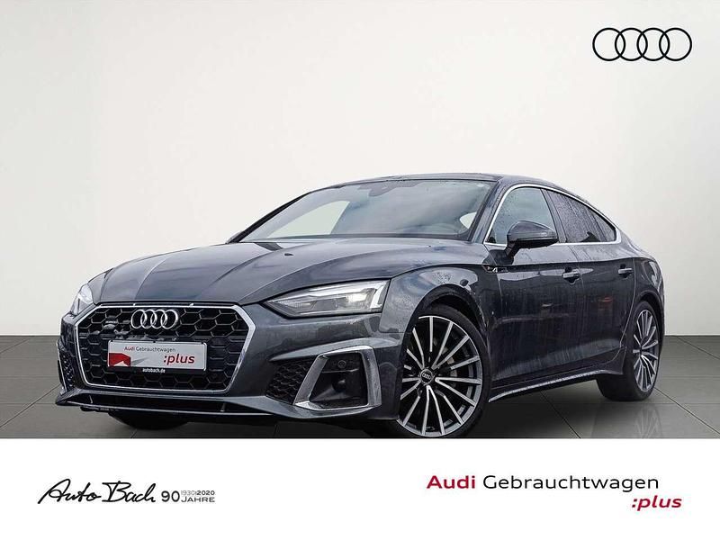 Daytonagrau perleffekt Gebraucht 2022 Audi A5 S-Line Coupé | 40.570 € (Teuer) - Bild 1/4