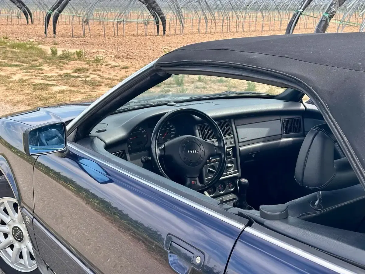 Gebraucht Audi Cabriolet 125 PS (91 kW) 1995 Blau Cabrio