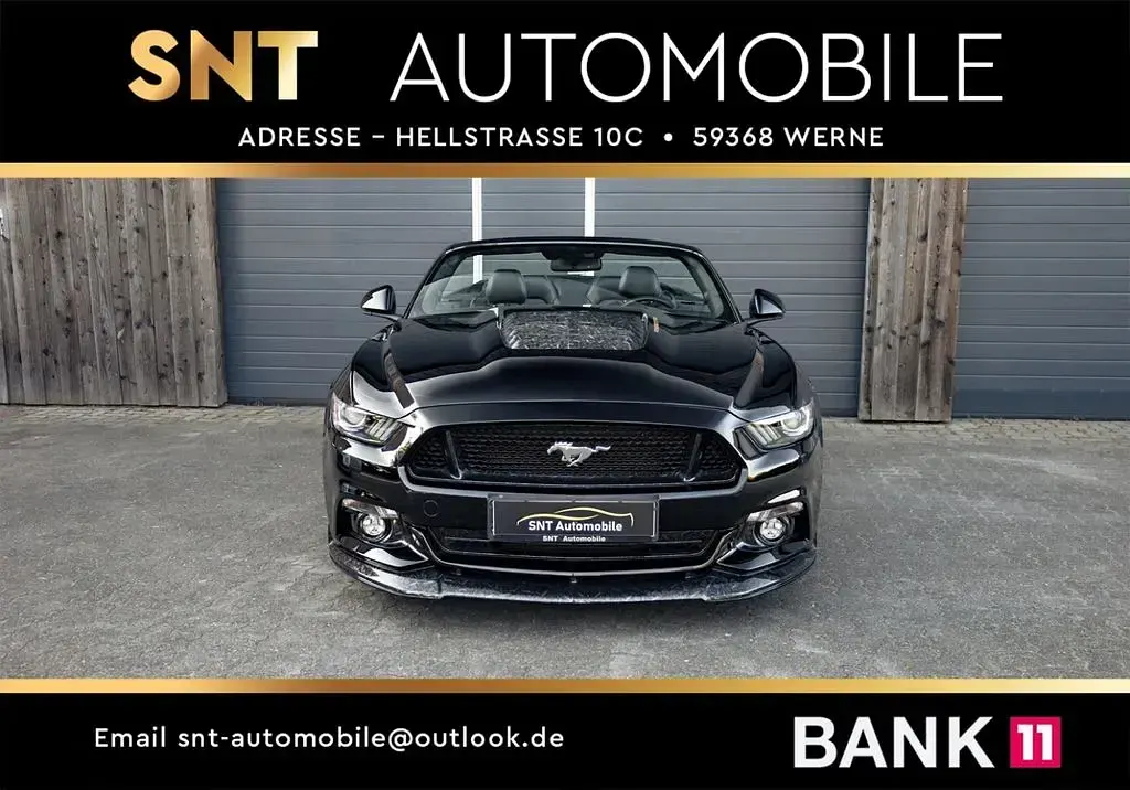 Gebraucht Ford Mustang GT Convertible 421 PS (309 kW) 2016 Shadow black Cabrio