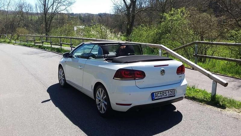 Gebraucht VW Golf Cabriolet LOUNGE 105 PS (77 kW) 2015 Weiß Cabrio