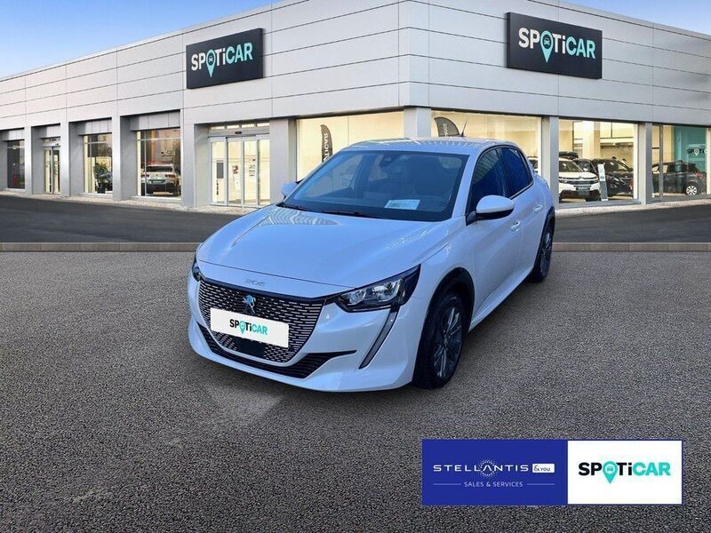 Weiß Gebraucht 2021 Peugeot e-208 Allure Kleinwagen | 17.885 € (Fairer Preis) - Bild 1/4