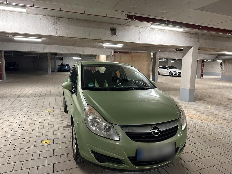 Gebraucht Opel Corsa 80 PS (58 kW) 2008 Grün Kleinwagen