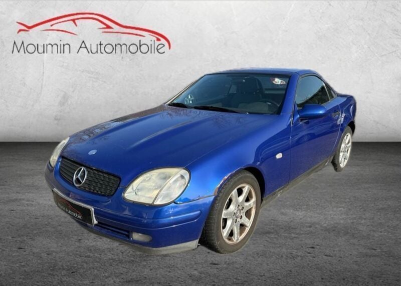 Blau Gebraucht 1997 Mercedes SLK200 Cabrio | 999 € - Bild 1/4