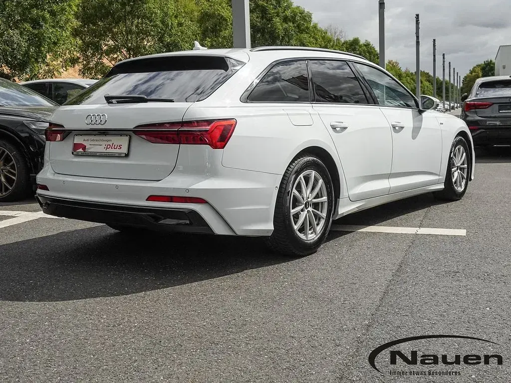 Gebraucht Audi A6 S-Line 204 PS (150 kW) 2025 Gletscherweiß metallic Kombi