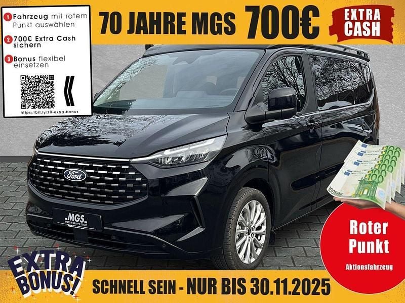 Agate black metallic Neu 2025 Ford Tourneo Custom Nugget Van | 62.990 € (Fairer Preis) - Bild 1/4