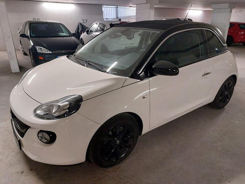 Weiß Gebraucht 2018 Opel Adam Open Air Kleinwagen | 10.200 € (Fairer Preis) - Bild 1/4