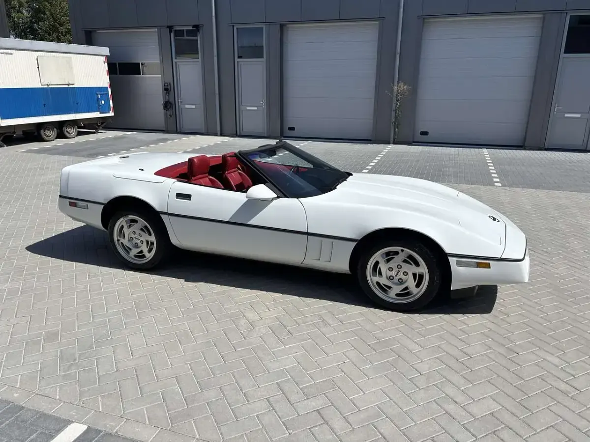 Gebraucht Corvette C4 249 PS (183 kW) 1990 Weiß Cabrio