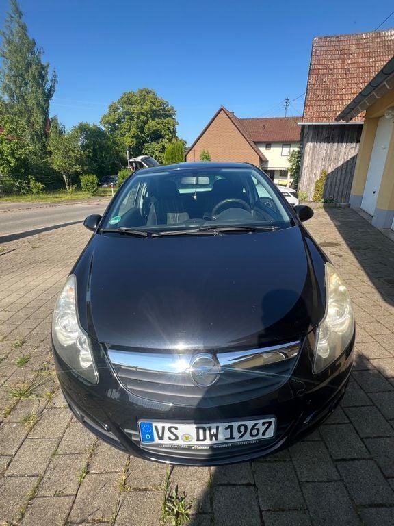 Schwarz Gebraucht 2010 Opel Corsa Edition Limousine | 2.100 € (Guter Preis) - Bild 1/4