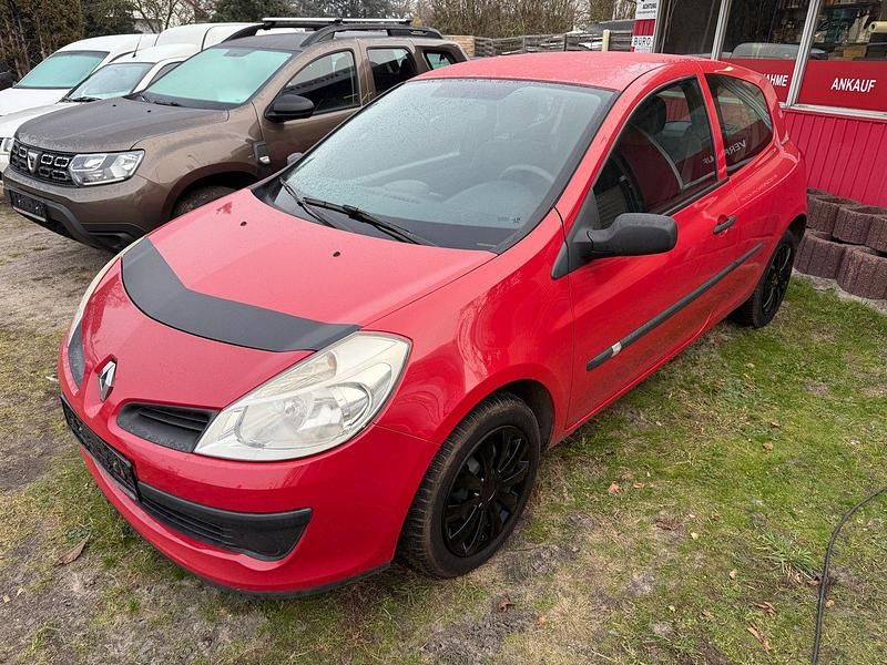 Gebraucht Renault Clio III Authentique 65 PS (47 kW) 2007 Rot Kleinwagen