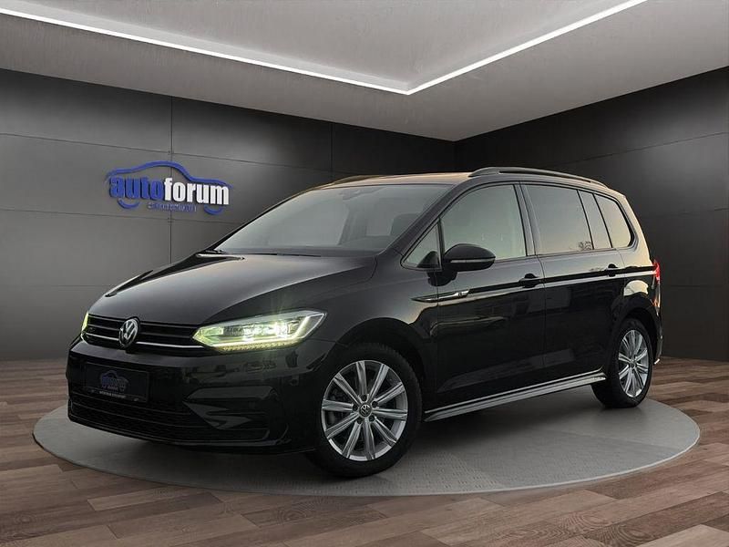 Schwarz Gebraucht 2019 VW Touran R-line Van / Kleinbus | 22.490 € (Guter Preis) - Bild 1/4