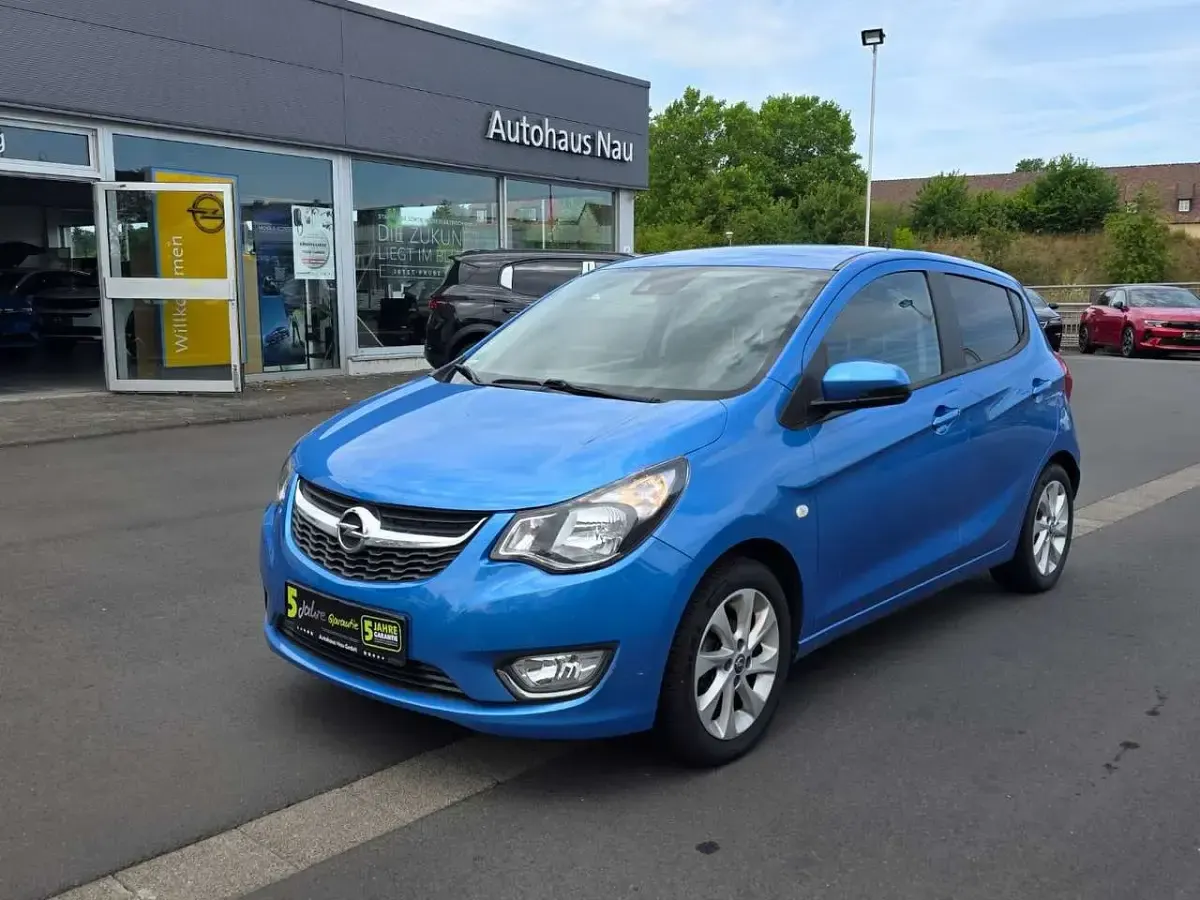 Gebraucht Opel Karl Innovation 75 PS (55 kW) 2016 Pazifik blau Kleinwagen