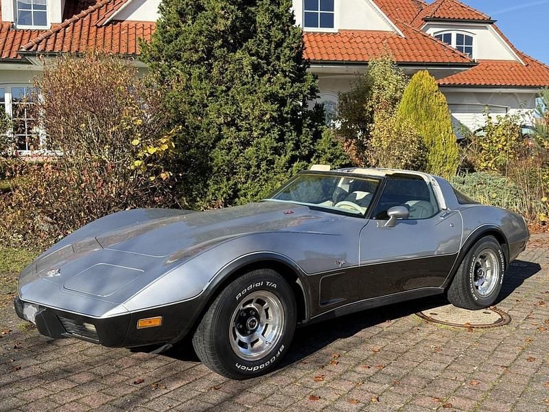 Gebraucht Corvette C3 220 PS (161 kW) 1978 Silber Coupé