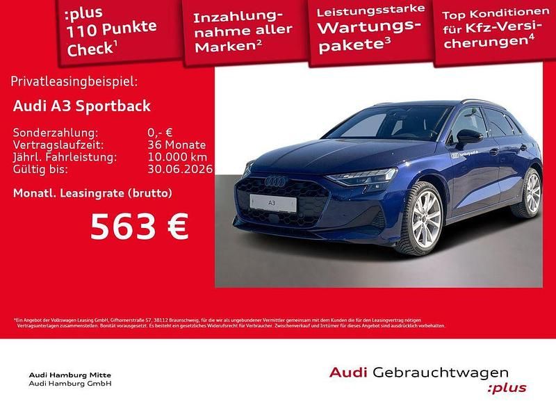 Gebraucht Audi A3 Advanced Plus 150 PS (110 kW) 2026 Navarrablau metallic Limousine