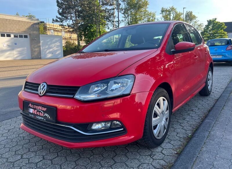 Rot Gebraucht 2017 VW Polo Highline Limousine | 8.990 € (Guter Preis) - Bild 1/4