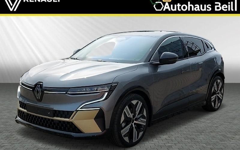 Dolomitgrau, black pearlschw Gebraucht 2024 Renault Megane E-Tech Iconic Limousine | 36.490 € - Bild 1/4