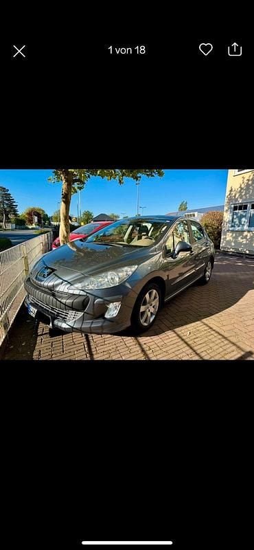 Grau Gebraucht 2008 Peugeot 308 Sport Limousine | 3.399 € (Fairer Preis) - Bild 1/4