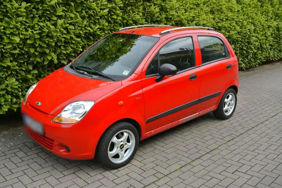 Gebraucht Chevrolet Matiz SE 67 PS (49 kW) 2007 Rot Kleinwagen
