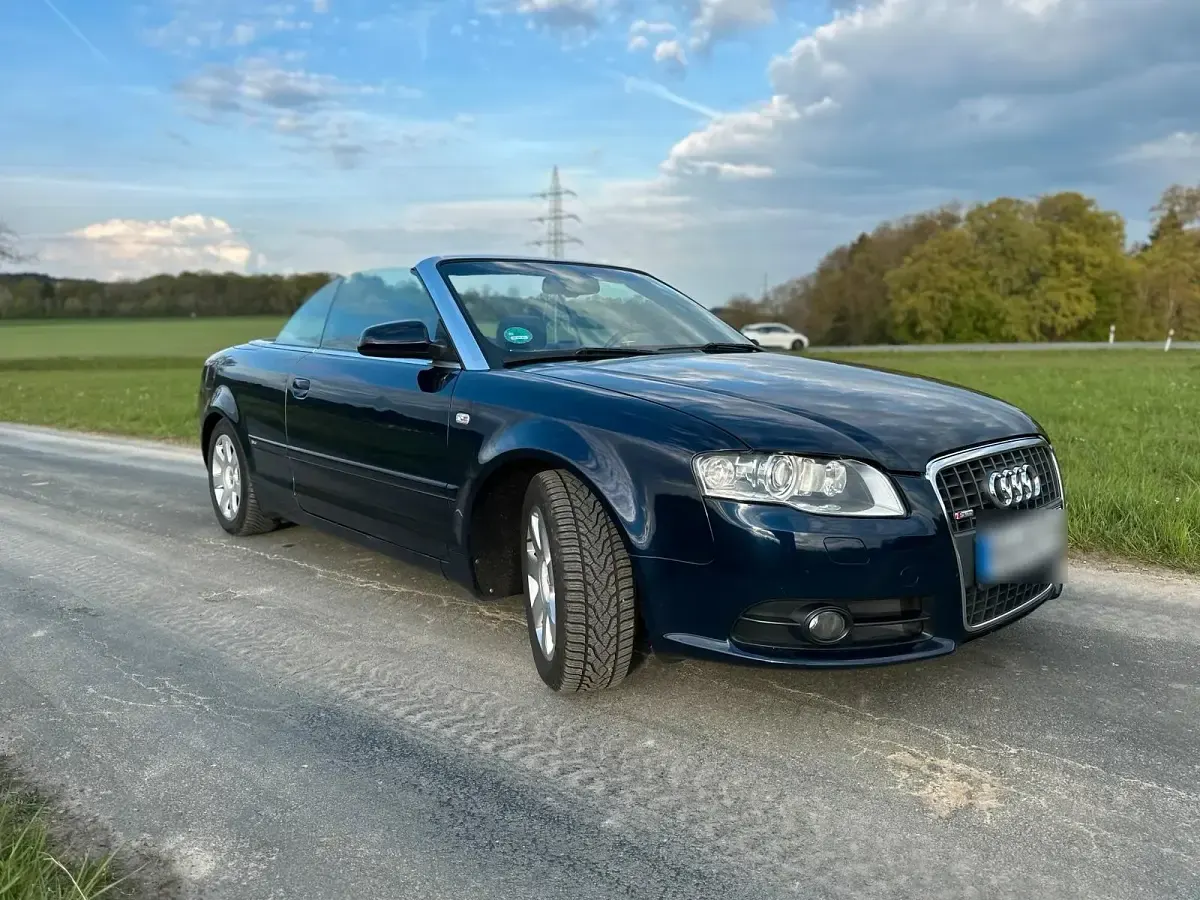 Gebraucht Audi A4 Cabriolet S-Line 200 PS (147 kW) 2007 Blau Cabrio