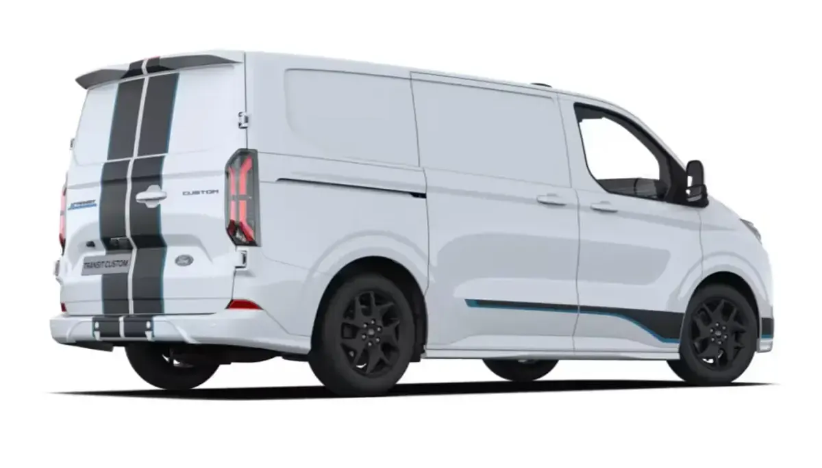 Neu Ford E-Transit Sport 160 kW (218 PS) 2026 Frozen white Van