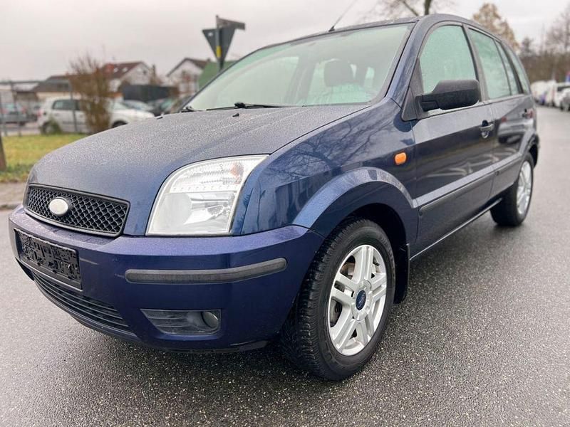 Gebraucht Ford Fusion Trend 80 PS (58 kW) 2005 Blau Kleinwagen