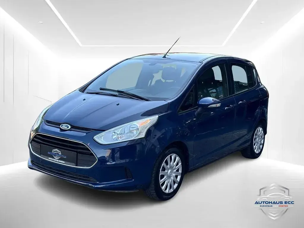 Gebraucht Ford B-MAX Cool & Sound Edition 105 PS (77 kW) 2015 Blau Van / Kleinbus
