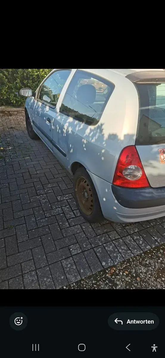 Gebraucht Renault Clio II Extreme 75 PS (55 kW) 2003 Silber Limousine