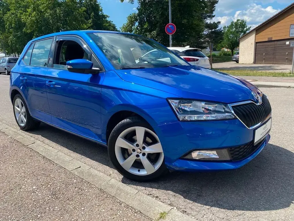 Gebraucht Skoda Fabia Cool Plus 60 PS (44 kW) 2019 Blau Kleinwagen
