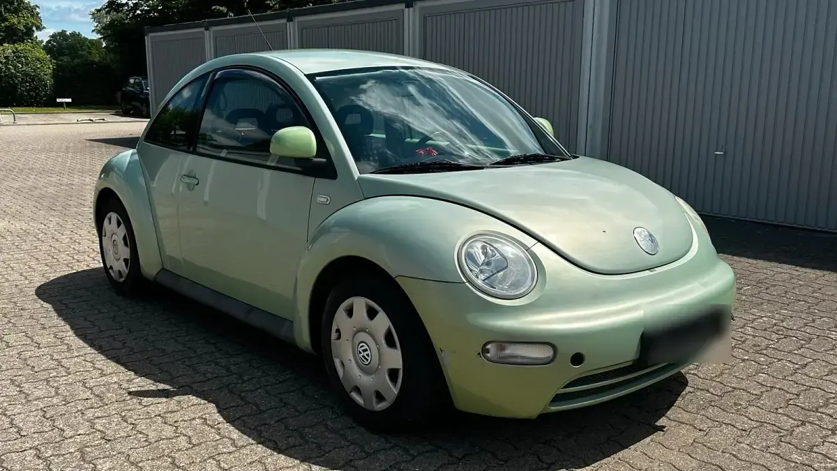 Gebraucht VW New Beetle 115 PS (84 kW) 1999 Grün Kleinwagen
