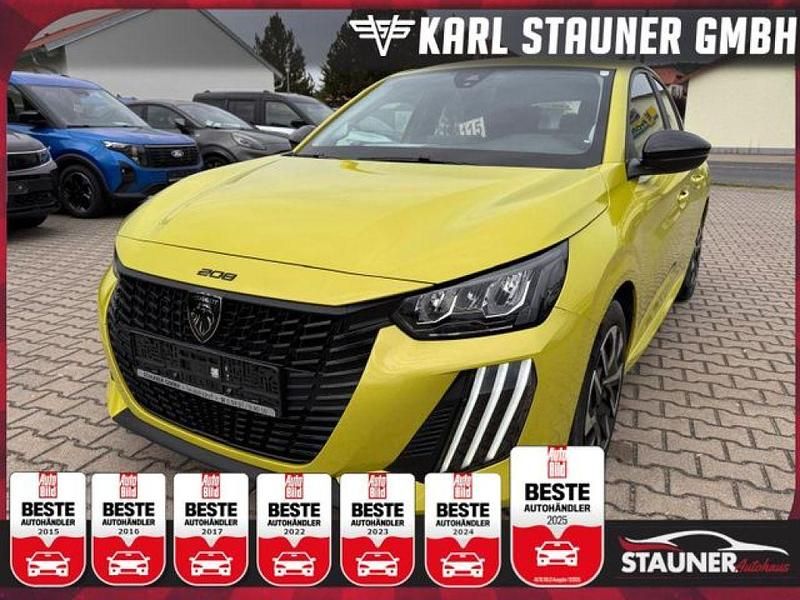 Gelb Gebraucht 2024 Peugeot 208 Active Kleinwagen | 14.480 € (Superpreis) - Bild 1/2