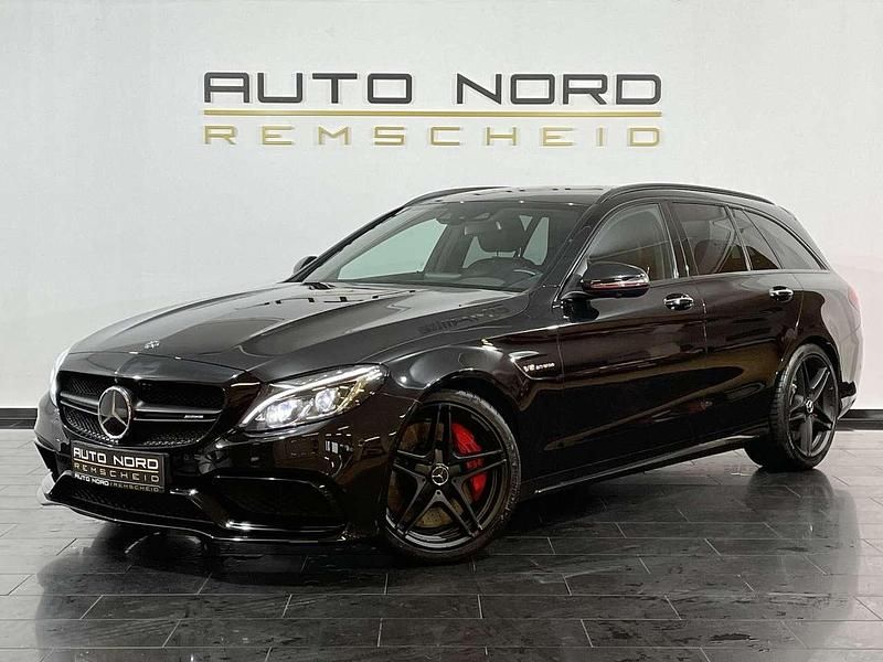Obsidianschwarz metallic Gebraucht 2017 Mercedes C63 AMG AMG Kombi | 44.990 € (Fairer Preis) - Bild 1/4