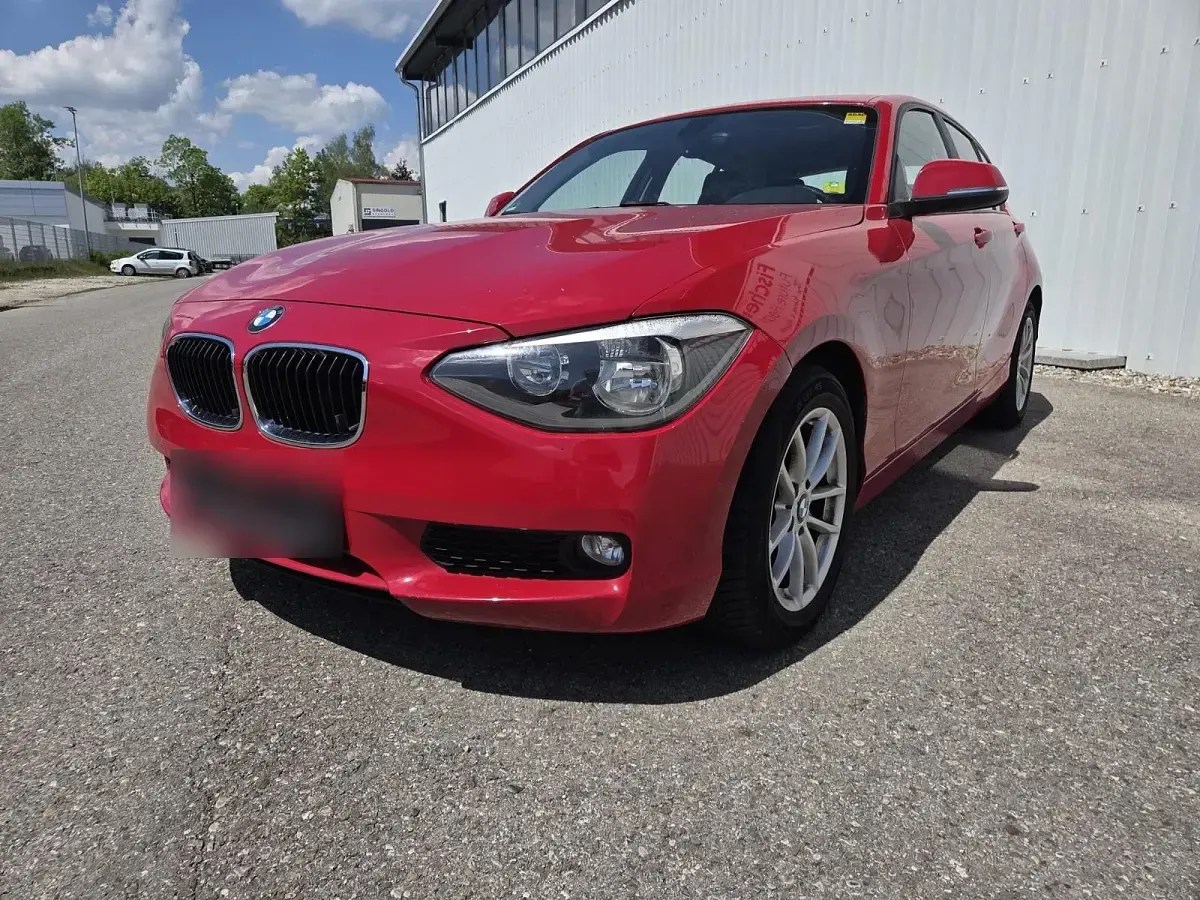 Gebraucht BMW 116 136 PS (100 kW) 2012 Rot Kleinwagen