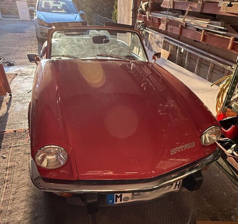 Rot Gebraucht 1981 Triumph Spitfire Cabrio | 11.650 € - Bild 1/4