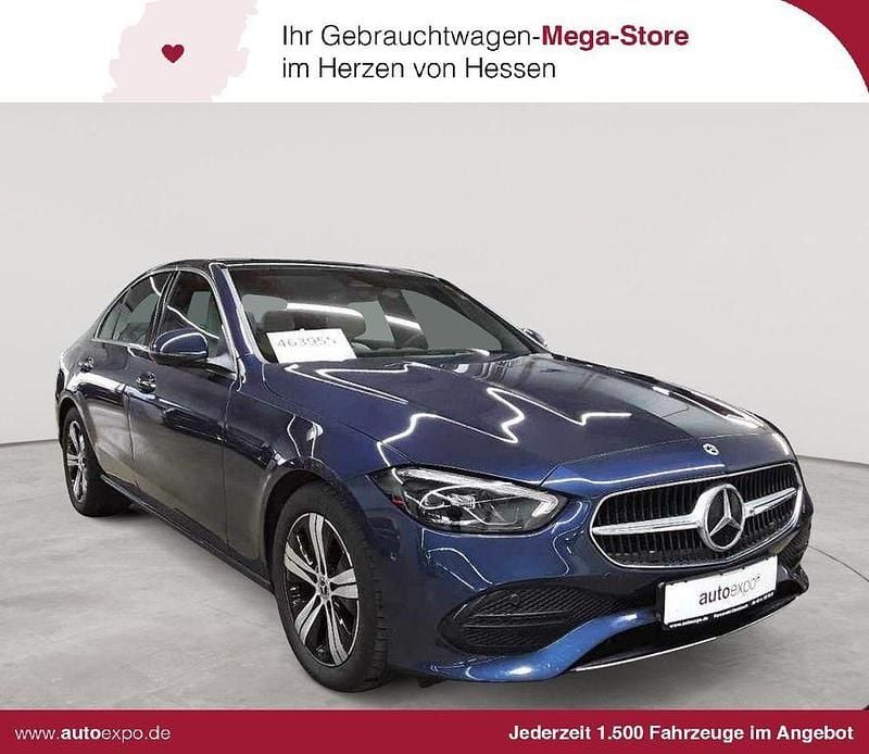 Sodalithblau metallic Gebraucht 2023 Mercedes C220 Avantgarde Limousine | 39.089 € (Etwas zu teuer) - Bild 1/4