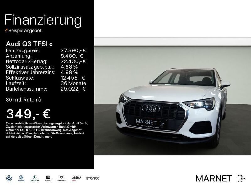 Ibisweiß Gebraucht 2022 Audi Q3 Performance SUV | 27.890 € (Guter Preis) - Bild 1/4