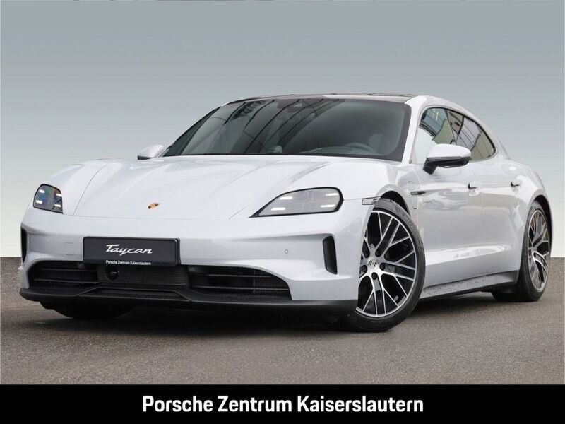 Eisgraumetallic Neu 2025 Porsche Taycan Sport Turismo Limousine | 125.481 € (Guter Preis) - Bild 1/4