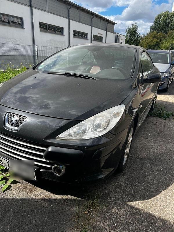 Schwarz Gebraucht 2006 Peugeot 307 CC Cabrio | 1.700 € - Bild 1/4