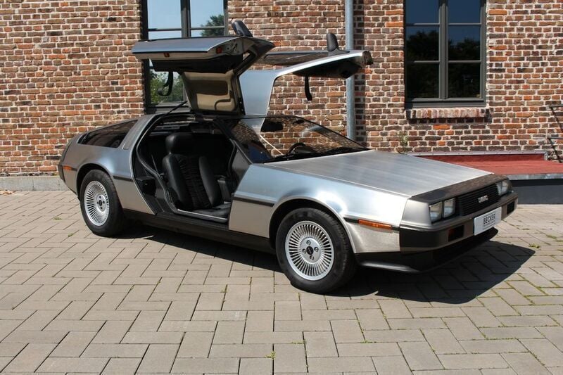 Edelstahl gebürstet Gebraucht 1983 De Lorean DMC-12 Coupé | 92.900 € - Bild 1/4