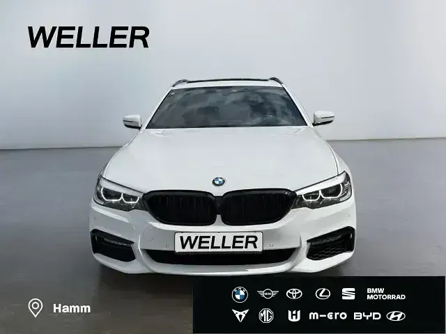 Gebraucht BMW 540 M Sport 340 PS (250 kW) 2018 Alpinweiss 3 Kombi