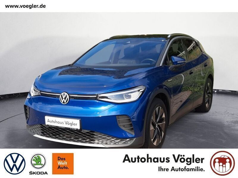 Blau Gebraucht 2022 VW ID.4 Pro Performance SUV | 29.470 € (Fairer Preis) - Bild 1/4