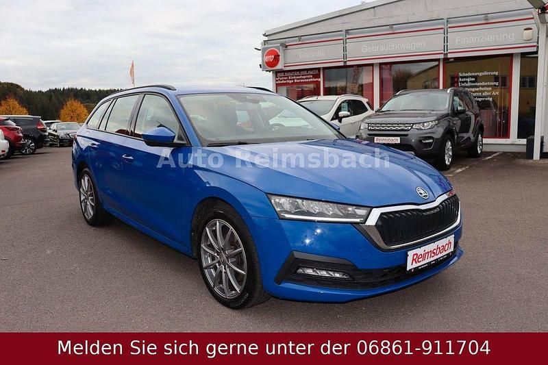 Second-hand Skoda Octavia 204 CP (150 kW) 2022 Albastru Break