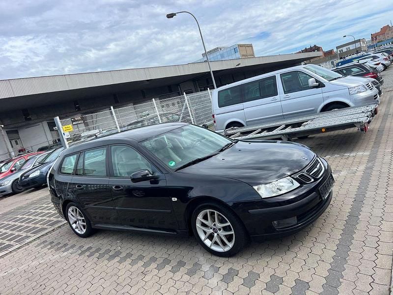 Schwarz Gebraucht 2007 Saab 9-3 Kombi | 1.999 € (Superpreis) - Bild 1/4